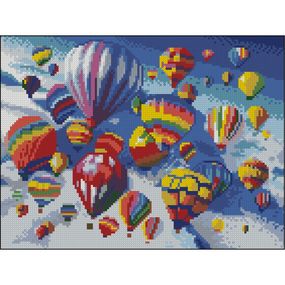 Алмазная мозаика без подрамника "Путешествие" ZAV3040-43, 30х40 см