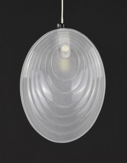 Люстра підвісна на 1 лампочку 27903 Чорний 30-150х15х8 см. | Зображення 4