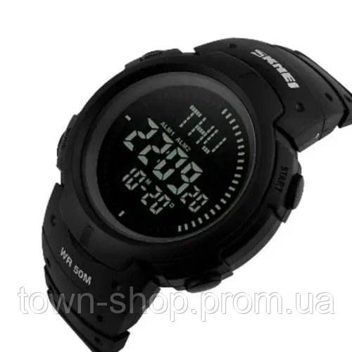 Часы наручные мужские SKMEI 1231BK, брендовые мужские часы, модные мужские часы. Цвет: черный | Зображення 2