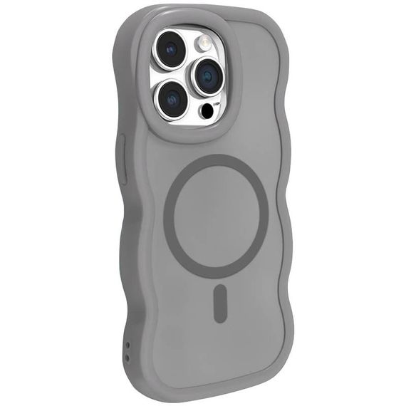 Чохол TPU+PC Undine with Magnetic Fit для Apple iPhone 13 Pro Max (6.7") Grey | Зображення 1