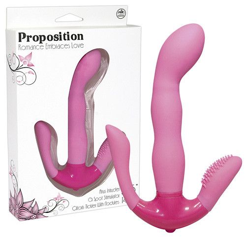 Потрійний вібратор PROPOSITION Sex Aura