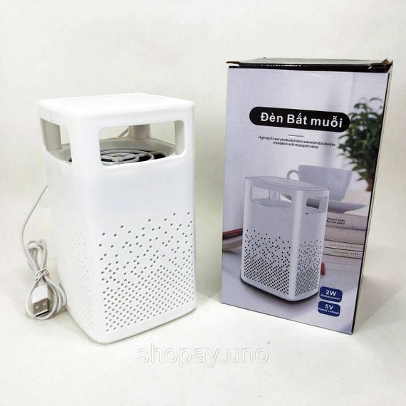 Лампа от комаров USB Bug Zapper Fly White GV-11 | Зображення 3