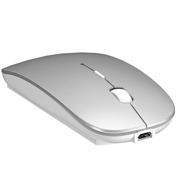 Миша бездротова WIWU WM101-C Wimice Lite 2.4G Silver | Зображення 2