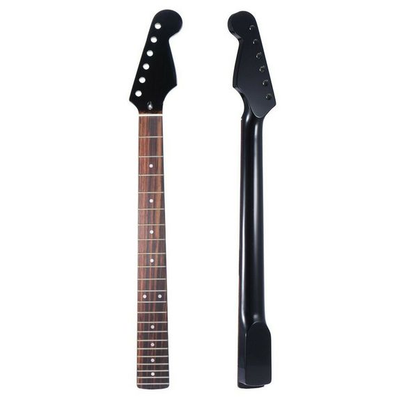 Гриф кленовый винтаж для электрогитары Fender Stratocaster ST палисандр черный | Зображення 7
