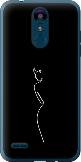 Чехол на LG K8 2018 Силуэт1 "4590u-1384-17620"