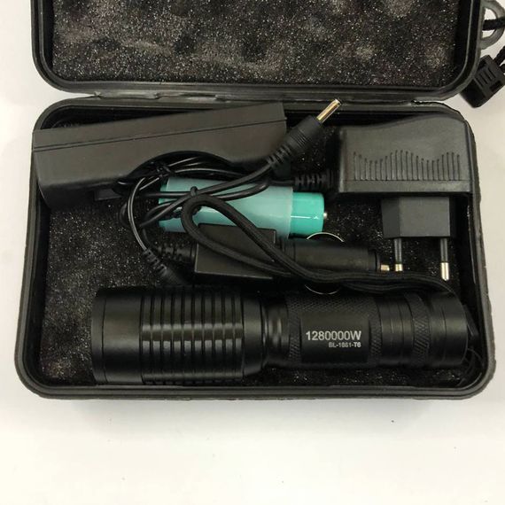 Ручной фонарик led Police BL-1861-T6 | Мощный карманный фонарик | EH-724 Подствольный фонарик | Зображення 7