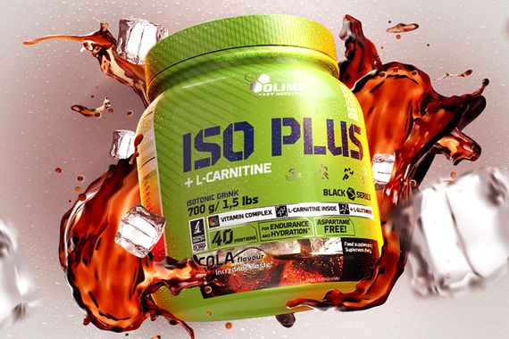 Ізотоник - Енергетик  Iso Plus powder 700 g (Lemon) | Зображення 2