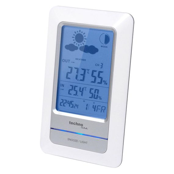 Метеостанція Technoline WS6740 White/Silver (WS6740) | Зображення 1