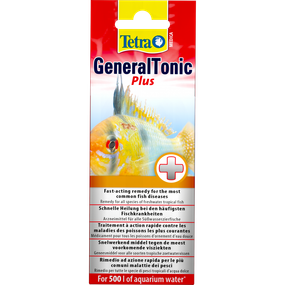 Средство Tetra Medica General Tonic Plus для лечения бактериальных и паразитарных заболеваний у рыб, 20 мл на 500 л