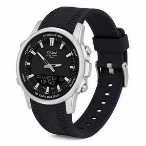 Чоловічий годинник Casio Timeless Collection AMW-880-1A стальний, водонепроникний