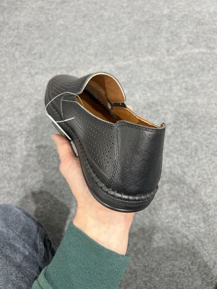 Дихаюче взуття - перфоровані чоловічі мокасини Rifellini (Туреччина) | Зображення 4