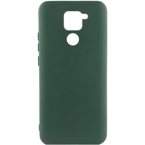 Чехол Silicone Cover Ummi Lakshmi (AA) для Xiaomi Redmi Note 9 / Redmi 10X Зеленый / Dark green