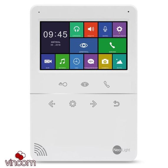 Комплект видеодомофона NeoLight Tetta plus и панель Solo Graphite | Зображення 2