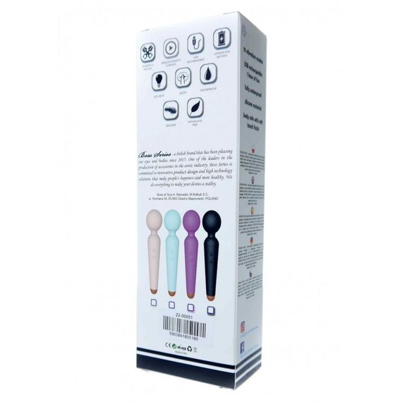 Вібратор Мікрофон тілесний Rechargeable Power Wand USB 10 Functions | Зображення 5