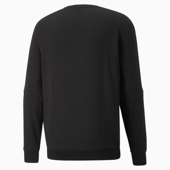 Толстовка мужская Puma Ess+ Tape Crew Sweatshirt​​​​​​ 847384 01 (черный, хлопок, спортивная, бренд пума) | Зображення 1