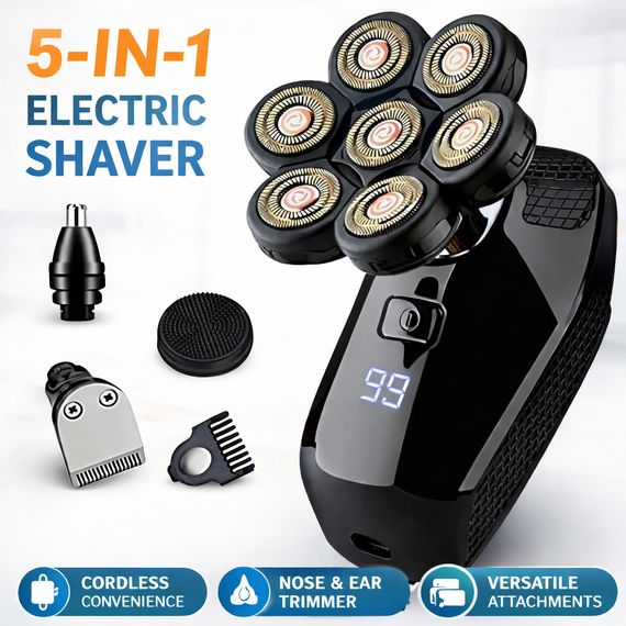 Електрична бритва для чоловіків 5 в 1 Electric Shaver | Зображення 1