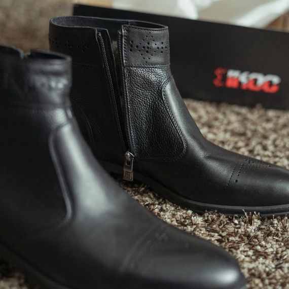 Черевики чорні Ikos 41 розмір | Зображення 5