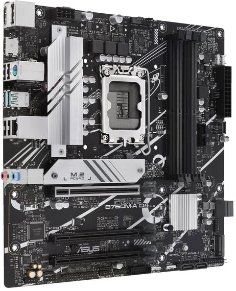 Материнcька плата ASUS PRIME B760M-A D4-CSM s1700 B760 4xDDR4 M.2 HDMI DP mATX CSM 90MB1D00-M1EAYC | Зображення 2