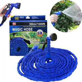 Шланг для дома MAGIC HOSE, Компактный шланг 30 м в сад   скидка