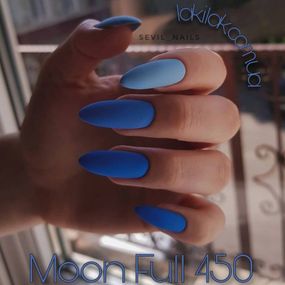 Гель-лак Moon Full Breeze color №450 сапфир 8 мл