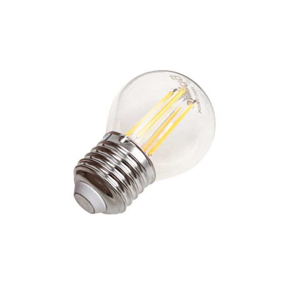 Лампа светодиодная LED 6W E27 COG WW G45 230V | Зображення 4