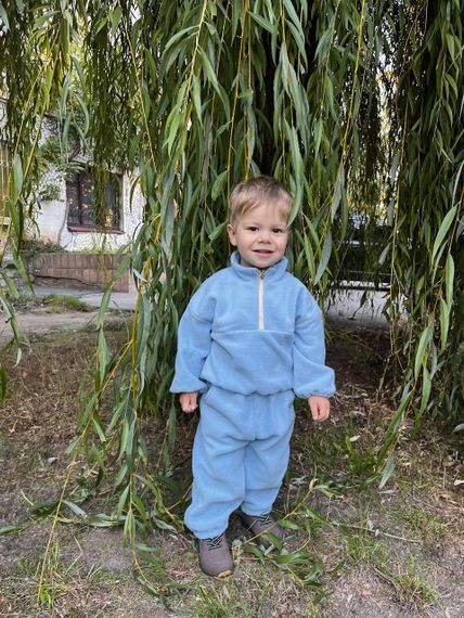 Дитячий утеплений флісовий костюм розмір 90 | Зображення 9