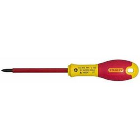 Викрутка Stanley FatMax VDE 1000V під шліць Phillips PH1 х 100 мм (0-65-415)
