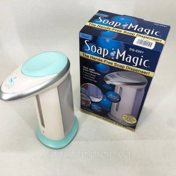 Сенсорний дозатор для мила Magic Soap 300 мл VU-91 | Зображення 1
