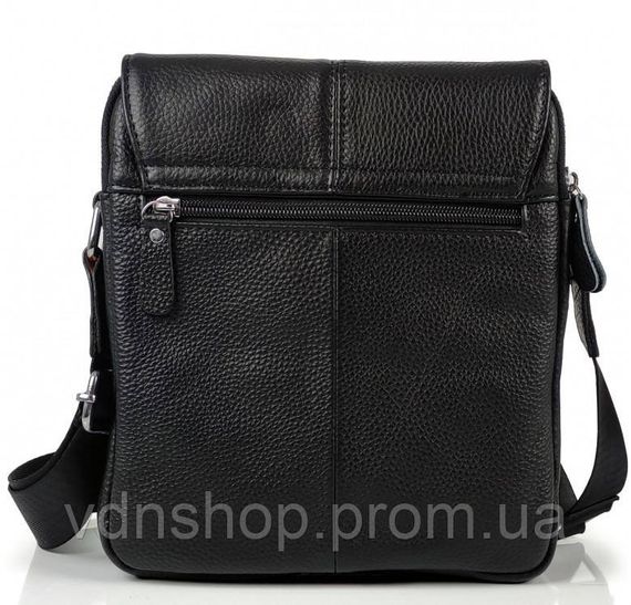 Кожаная мужская сумка 21х24х6, барсетка через плечо мягкая, мессенджер для гаджетов BEXHILL TD-21334A | Зображення 7