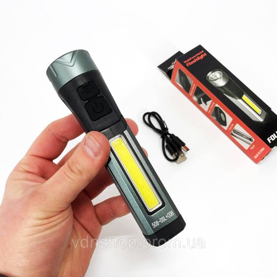 Ліхтарик світлодіодний для туриста Police, Ліхтар ручний з функцією зарядки, Невеликий ручний ліхтар MG-19 | Зображення 9