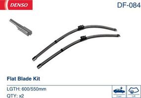 Комплект склоочисників DENSO DF-084 плоский лезо, 600/550 мм