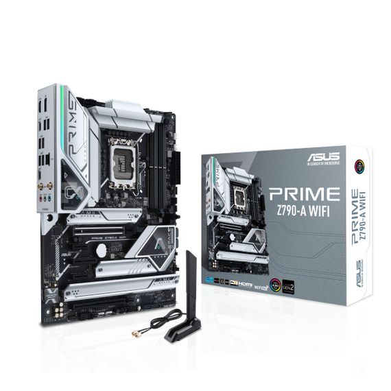 Материнcька плата ASUS PRIME Z790-A WIFI s1700 Z790 4xDDR5 M.2 HDMI DP Wi-Fi BT ATX білий (90MB1CS0-M1EAY0) | Зображення 6