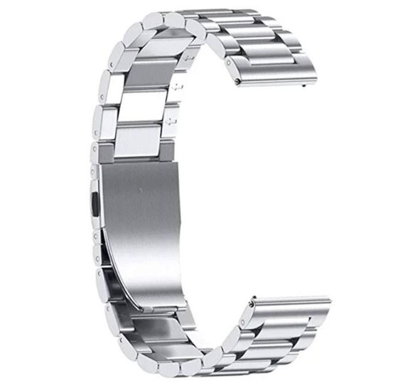 Металевий ремінець Primo для годинника Samsung Gear S2 Classic SM-R732/R735 - Silver | Зображення 3