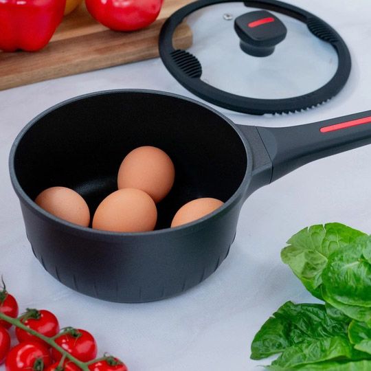 Топ сковорідок з антипригарним покриттям, Сковорода з товстим дном, Зручна у використанні сковорідка EX-10 | Зображення 1