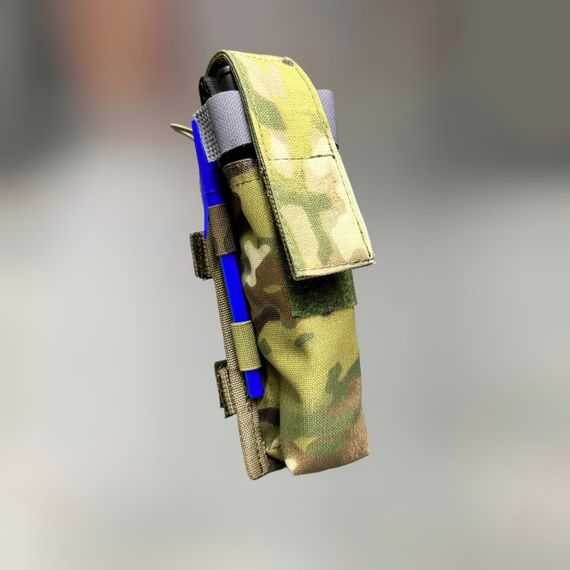 Підсумок під турнікет, Піксель, з системою Моллі, Cordura 1000D, WINTAC,тактичний чохол під турнікет на Моллі, підсумок на моллі | Зображення 1