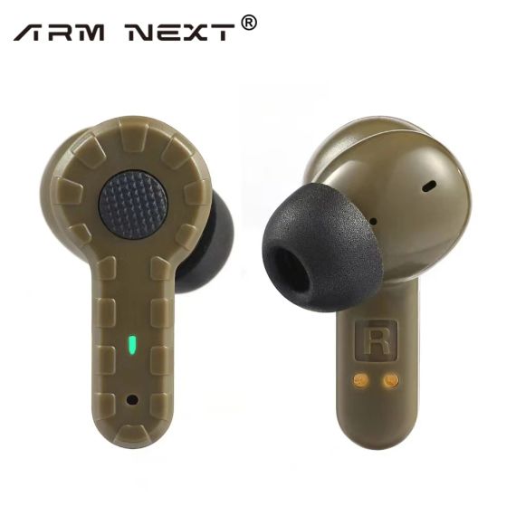 Тактичні електронні беруші для полювання з шумопоглинанням Arm Next