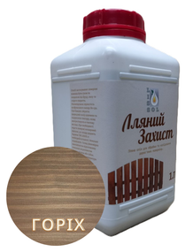 Лняная защита цвет орех LISSOL 1л