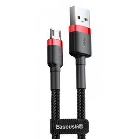 Дата кабель Baseus Cafule USB to MicroUSB Cable 1.5A (2m) (CAMKLF-C) Красный / Черный