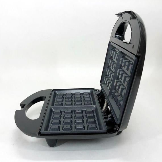 Электровафельница Domotec MS-7705, Вафельница для мягких вафель, Бытовая вафельница GP-21 | Зображення 4