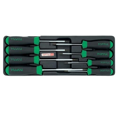 Набор отверток TORX T9-T40  8ед. (в ложементе) TOPTUL GAAT0807 | Зображення 1