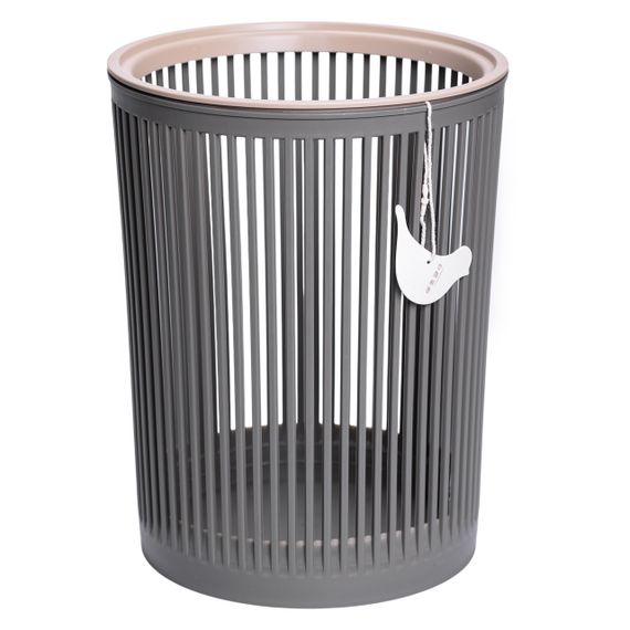 Кошик для сміття пластиковий в офіс для паперу 8 (л) кошик під сміття відро для сміття Сірий HP-45-8G | Зображення 1
