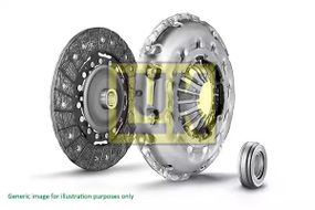 Комплект зчеплення Scudo/Jumpy/Expert/C4/C5/308/508 2.0HDi 10- (240mm), LUK (624341700)