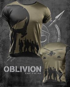 Тактическая потоотводящая футболка oblivion  Panisher soldiers ВН1105
