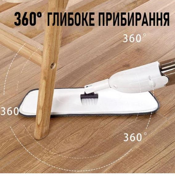 Портативна швабра з розпилювачем Water Spray Mop для підлоги з ємністю для води TP-314 | Зображення 2