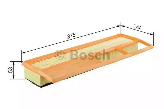 Фільтр повітряний OPEL COMBO, FORD KA, BOSCH (F026400002) | Зображення 4
