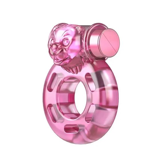 Ерекційне кільце BAILE Ring Bear Pink Sex Aura | Зображення 2