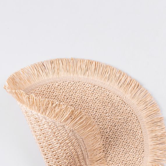 Серветка сервірувальна на стіл кругла Ø38 (см) під тарілки Бежева HP-35-7BE | Зображення 1