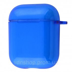 Чохол для AirPods силіконовий яскраво-синій MH-12