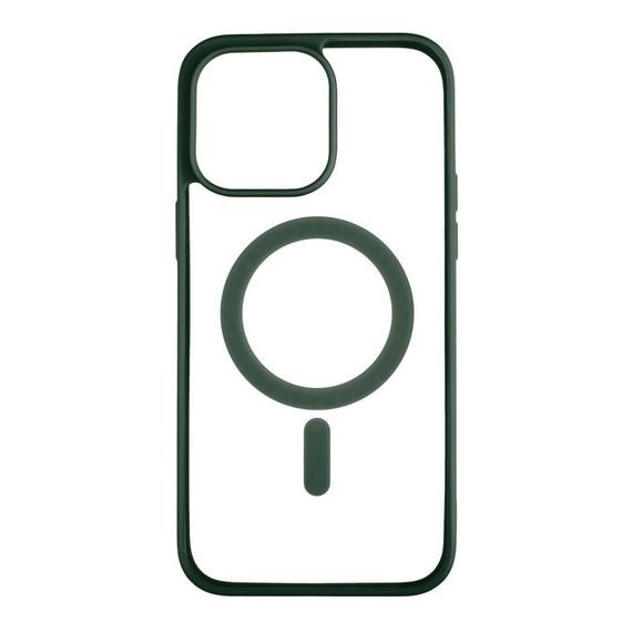 Чохол TPU Color with Magsafe для iPhone 14 Pro Max Колір 05, Зелений | Зображення 7
