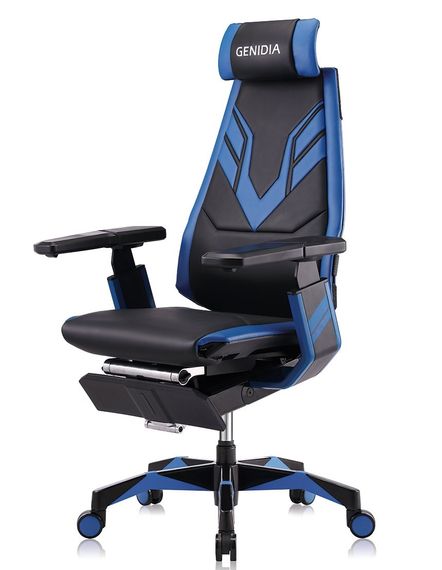 Кресло геймерское Comfort Seating GeniDia GAMING (M-GN-BB-HAL-ML-BL) эргономичное | Зображення 9